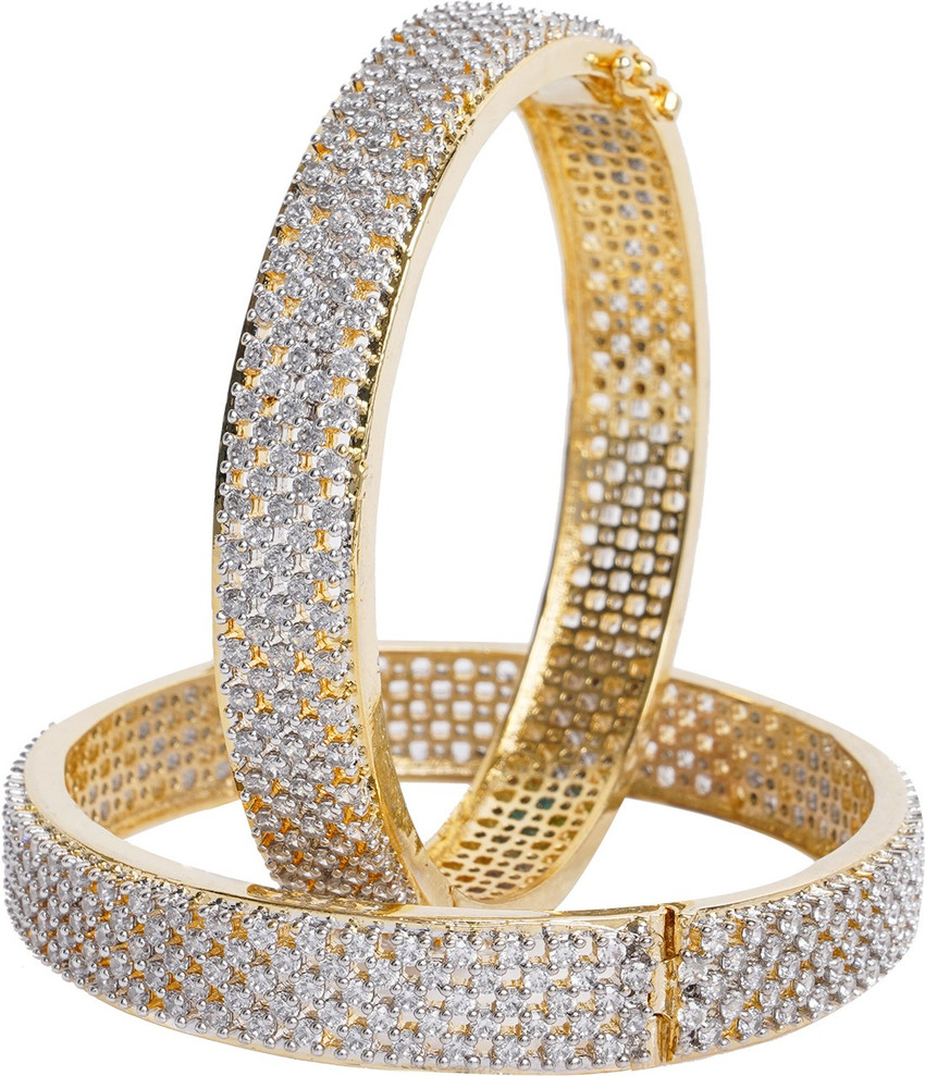 RAY FINE ORNATES Brass Gold plated Bangle Set Price in India Buy RAY FINE ORNATES Brass Gold plated Bangle Set Online at Best Prices in India Flipkart