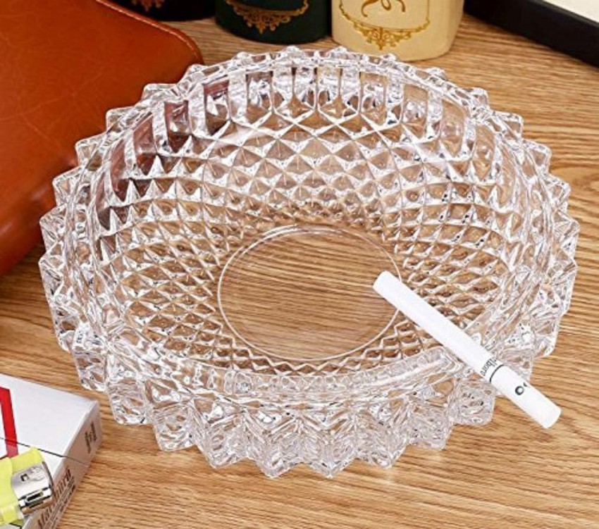 ORIENTALs Clear Glass Ashtray Price in India - Buy ORIENTALs Clear Glass  Ashtray online at