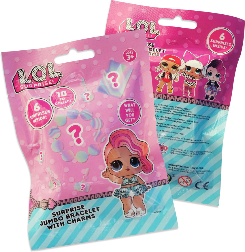 LOL Surprise Jumbo Bracelet Blind Bag for Girls 3 Above