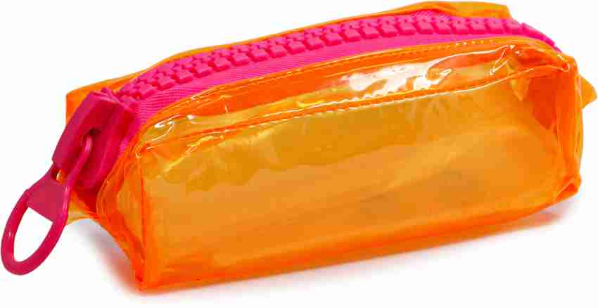 Big zipper 2025 transparent pouch