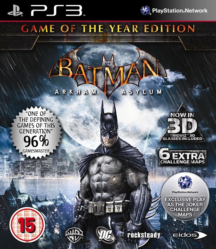 Batman Arkham Asylum Game of the Year Edition