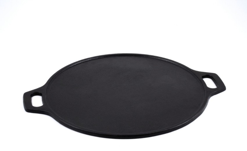 Bhagya Cast Iron Cookware Pre Seasoned Dosa Tawa /Seasoned 14