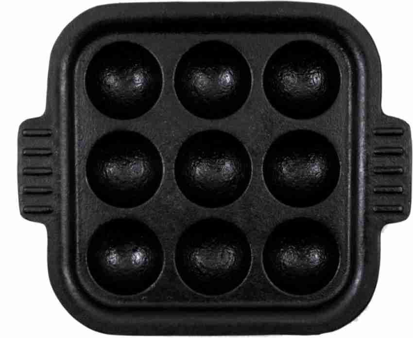 Bhagya Cast Iron Cookware Iron Omelette Pan, 9 Inches, Black, Round And  Flat, Capacity: Nill