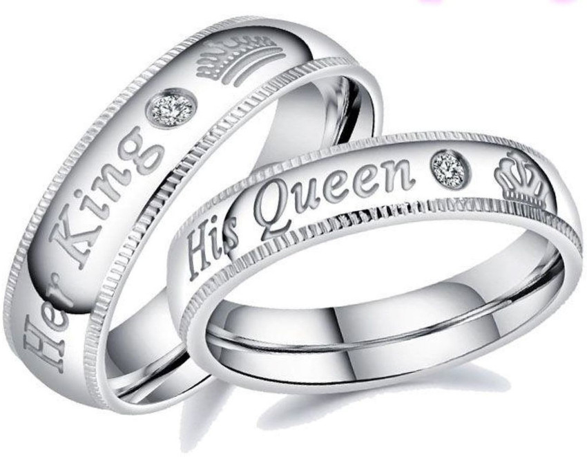 His queen her shop king rings