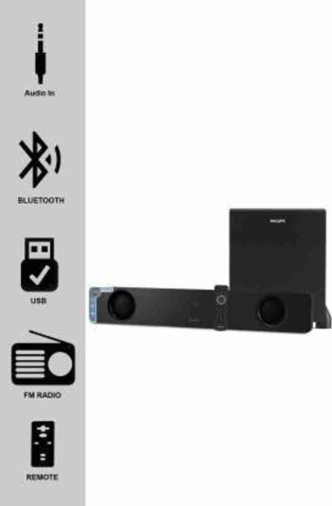 Buy PHILIPS HTL1041 94 40 W Bluetooth Soundbar Online from
