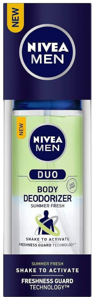 NIVEA Men Duo Summer Fresh Body Deodorizer 100ML Deodorant