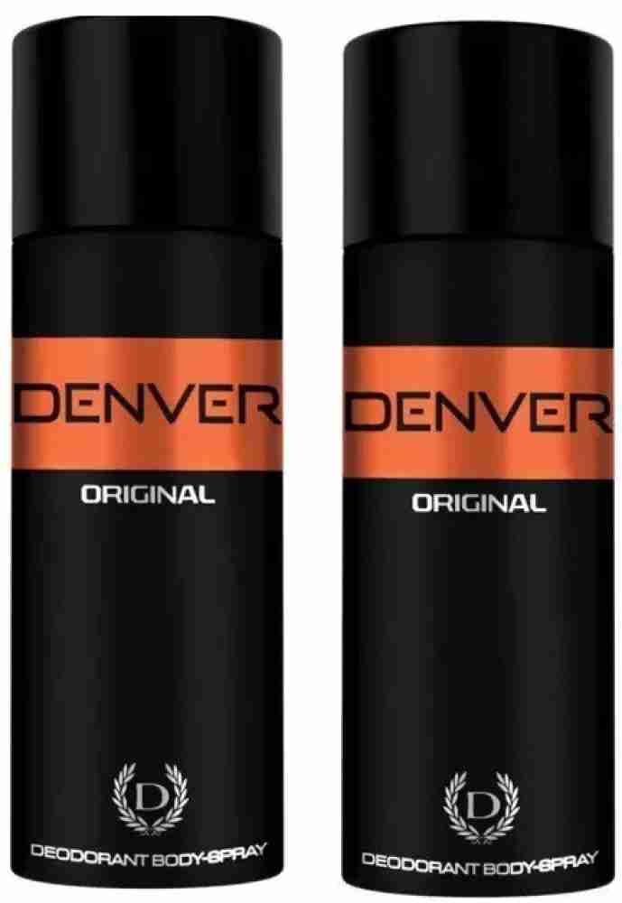 DENVER Original Deo Combo Pack of 2 Body Spray Deodorant Spray