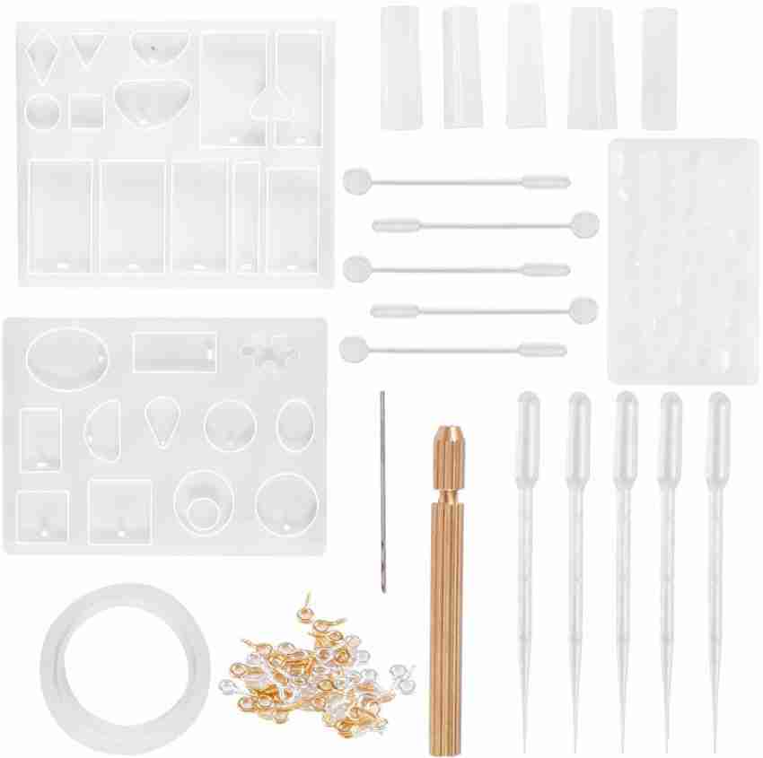 Silicone Molds DIY Kit With Resin Jewelry Making Set Epoxy Resin Mold  Casting Tools for Jewelry Art Decoration Craft DIY