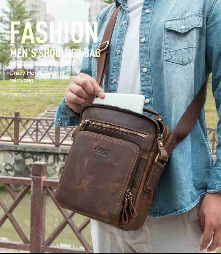 Men's Designer Totes - Leather Shoulder Bags