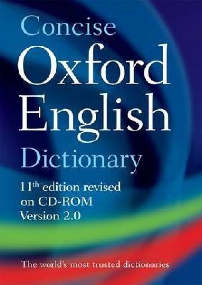Concise Oxford English Dictionary: Version 2.0: Buy Concise Oxford 