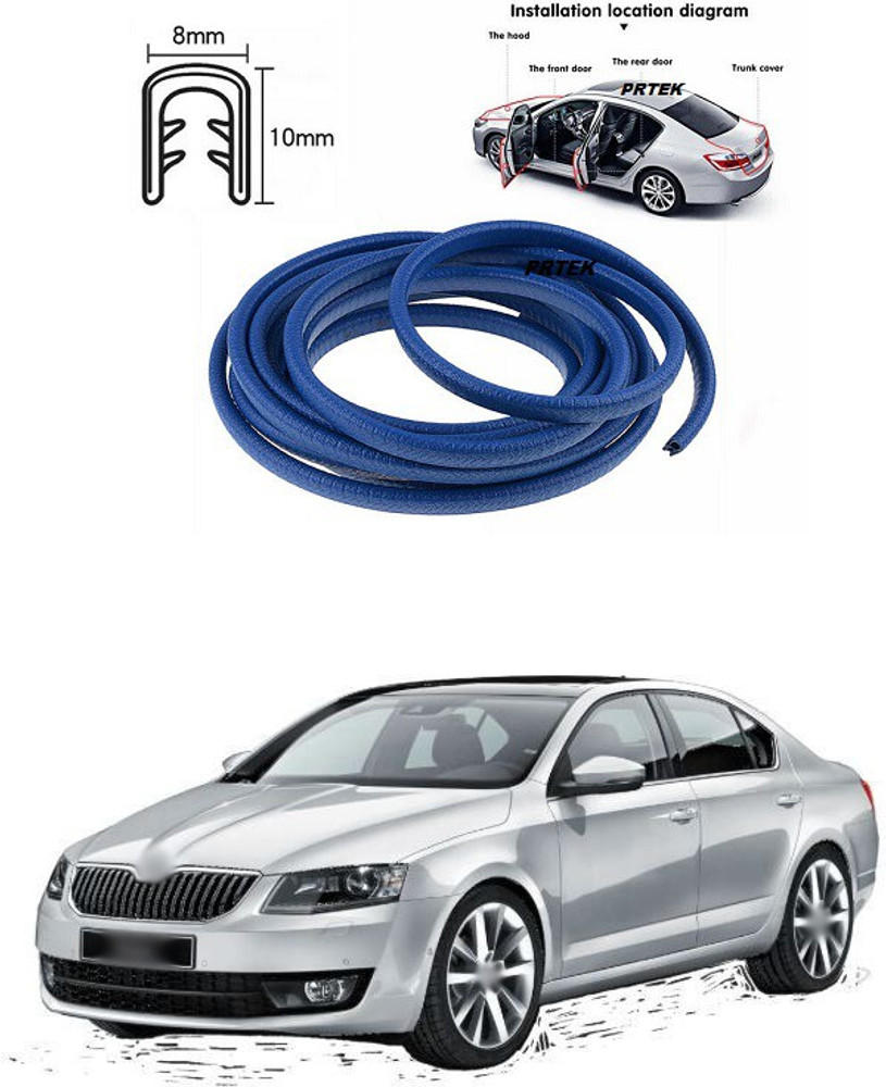 Universal car door side store edge protection strips