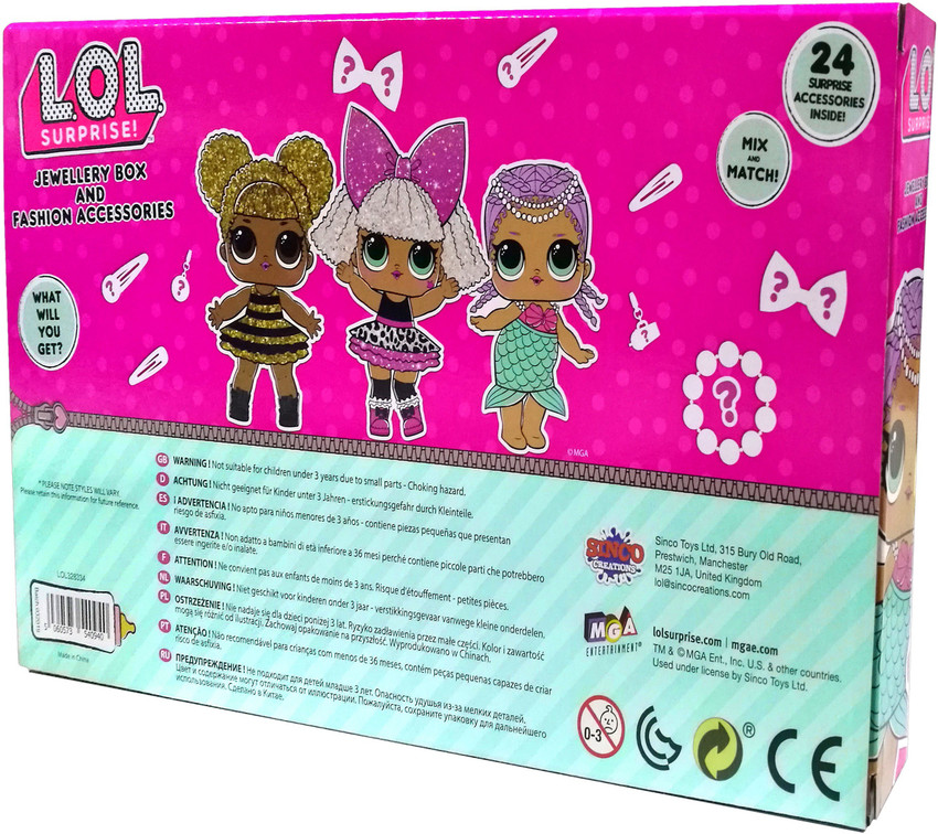 Lol jewellery clearance box