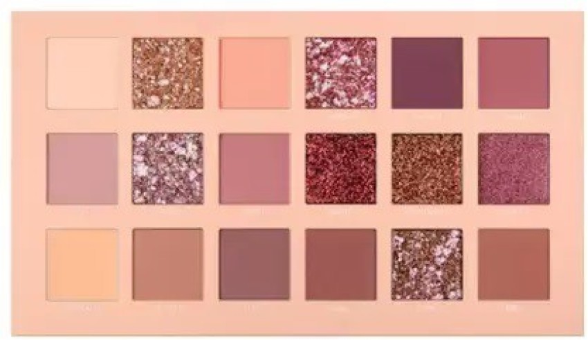 72 Colors Ultra Secret Eyeshadow Palette, 4 in1 Color Board Matte Shimmer  Glitter Nude Natural All In One Makeup Palette Blendable Pigmented Make Up