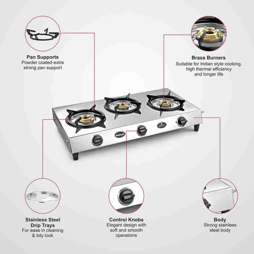 sunflame champion gas stove