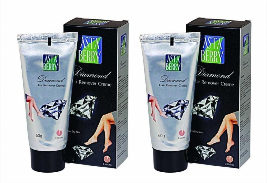 Asta Berry Rose with Almond Oil & Aloe Vera Perfumed Hair Removing Cream  100ml + Free 20% Extra