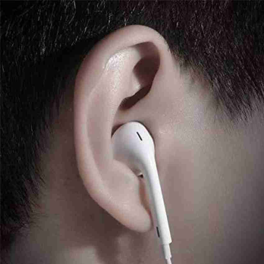 vivo Headphone Earphone Wired Headset White In the Ear Wired