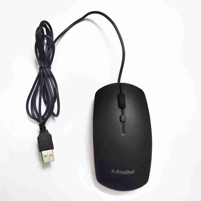 ProDot Palm (Made in India) Wireless Mouse (1pc Black/ 2 year