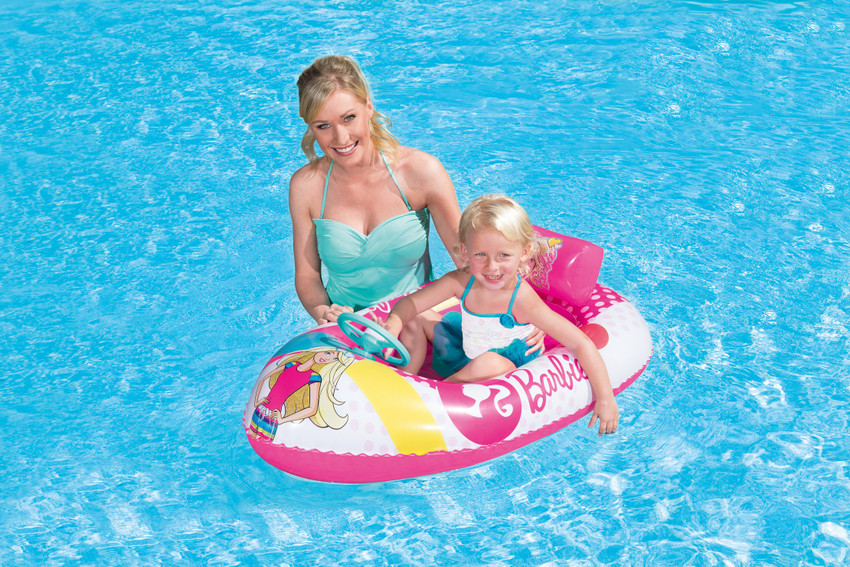 Barbie boat store for pool