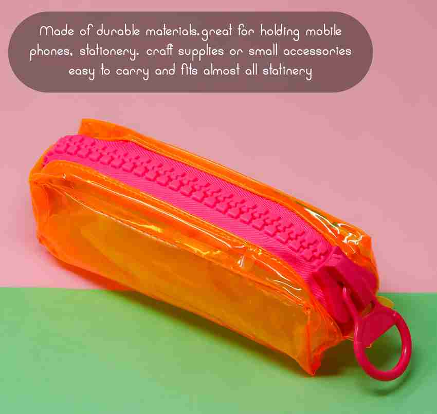 Small transparent store pouch