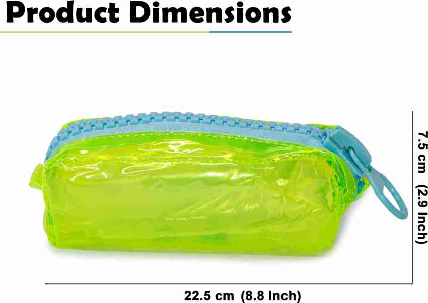 Green PVC Waterproof Pencil Pouch, For Packaging at Rs 11/piece in Mumbai