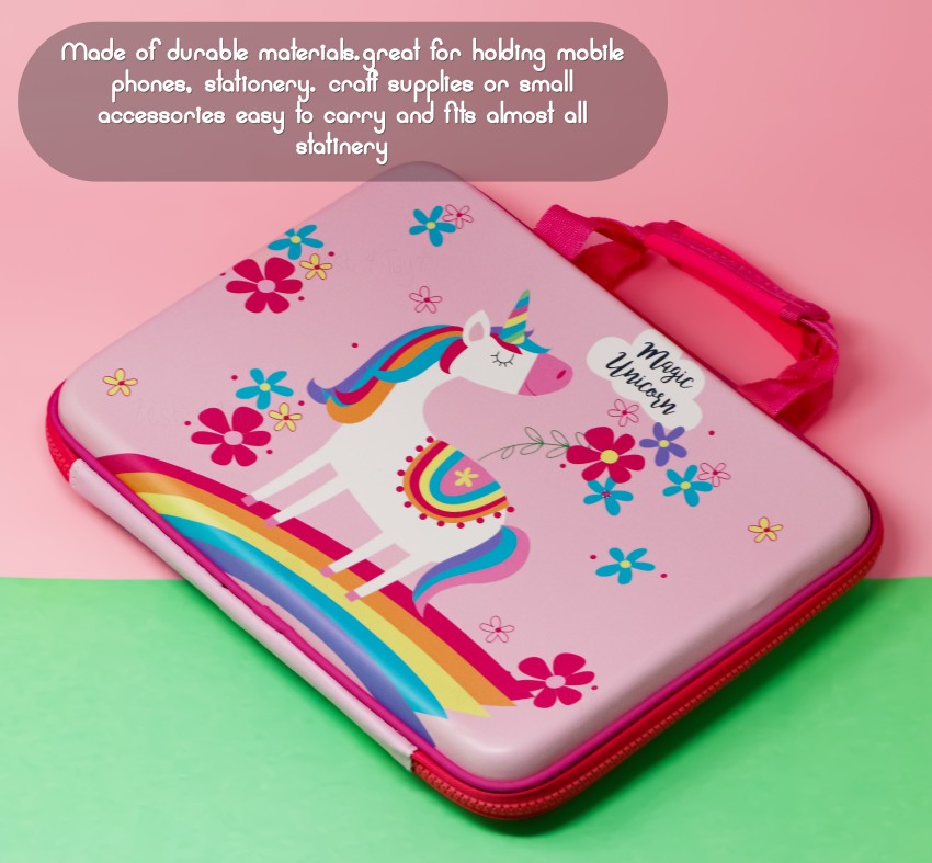 FIDDLERZ Pencil Case 3D Embossed Design Large