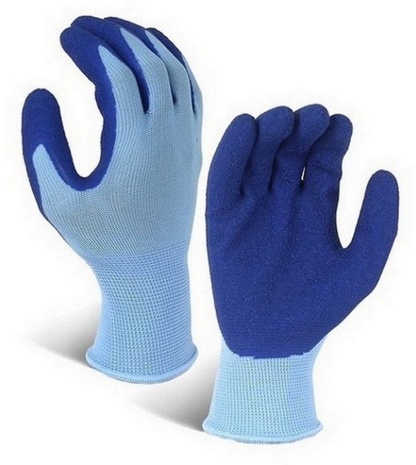 RBGIIT Cut Restitance Cheamical Water Heat Electric Shoot Proof Non Cutting  Rubber Safety Gloves In Contruction Steel Wooden Labour Motor Bike Reparing  Packing Worker Safety Hand Gloves AS68 Nylon Safety Gloves Price
