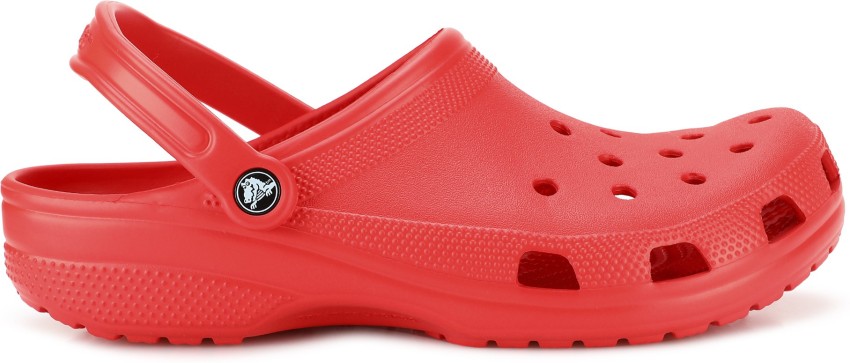 Coral crocs on sale