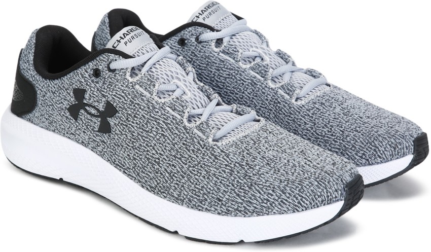 Under Armour Black/White Charged Pursuit 2 Sneaker – Twiggz