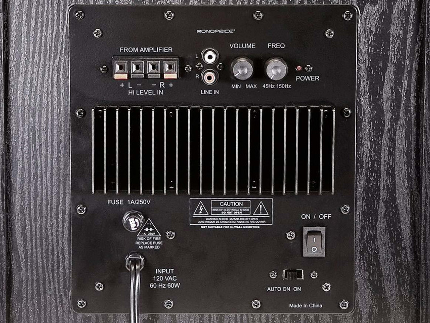 Monoprice subwoofer discount