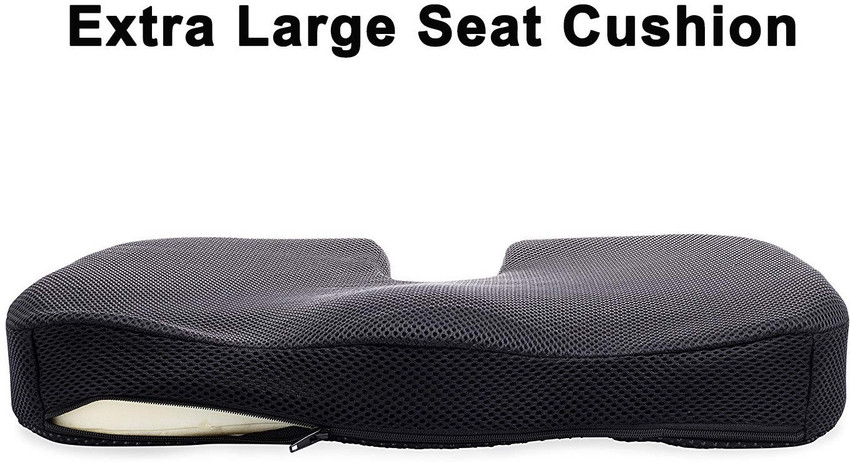 Large memory foam seat cushion outlet