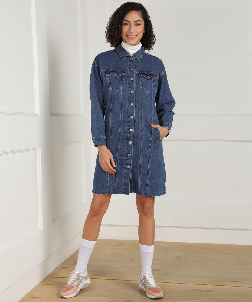Dress with sales pockets forever 21