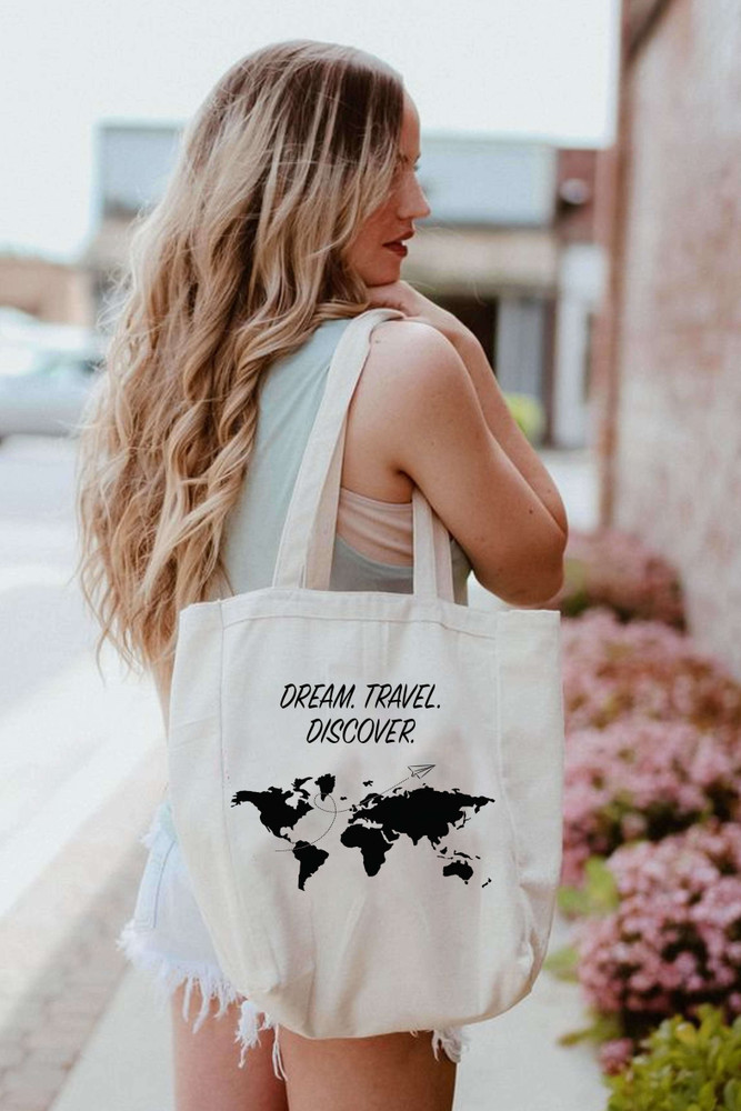 Canvas tote outlet bag eco friendly