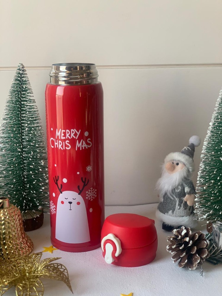 DIY Christmas tree water bottles 