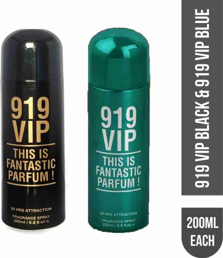 RAMCO VIP 919 Black And VIP 919 Blue Deodorant Body Spray 200ML