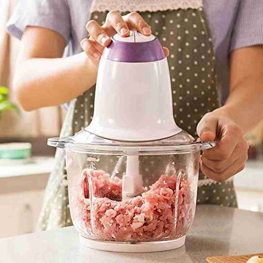 MAAUVTOR Electric Food Processor Vegetable Fruit, Nut Chopper Blender  Grater slicer dicer Electric Meat Grinder Price in India - Buy MAAUVTOR  Electric Food Processor Vegetable Fruit, Nut Chopper Blender Grater slicer  dicer