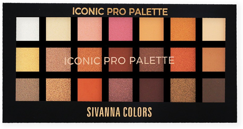 sivanna colors Iconic Pro Eyeshadow Palette Eye Palette Pressed