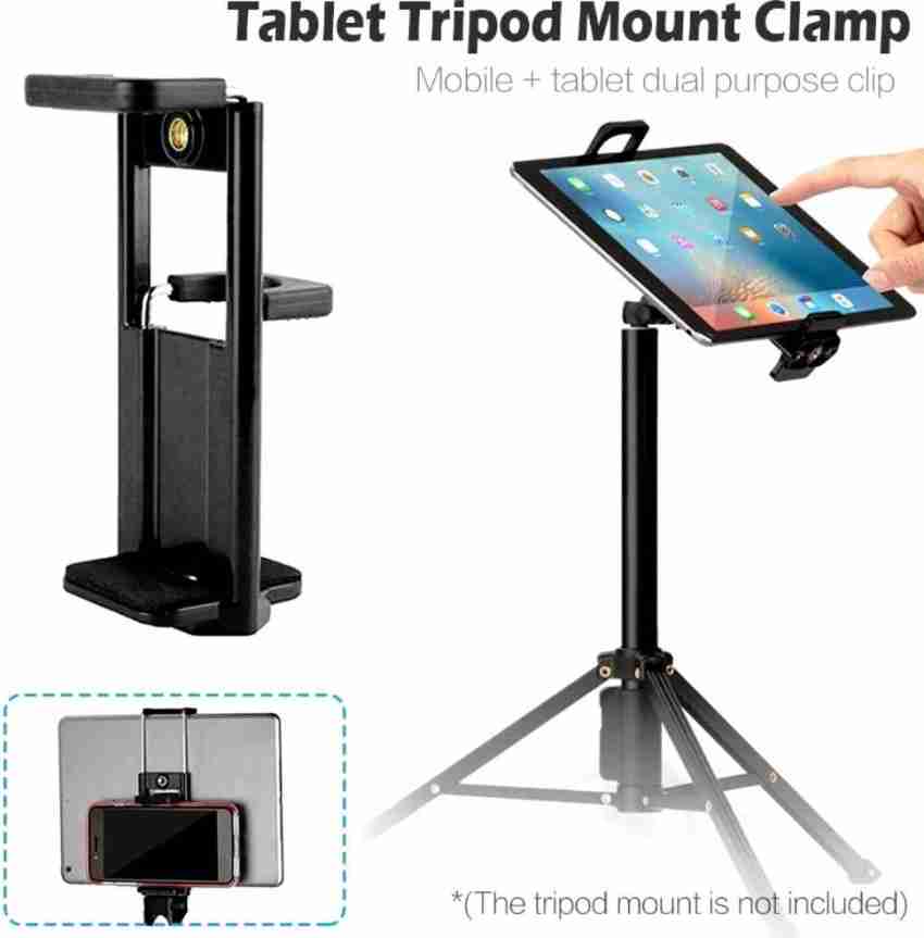 Techlife Solutions 2 way Tablet Holder & Mobile Holder Tripod