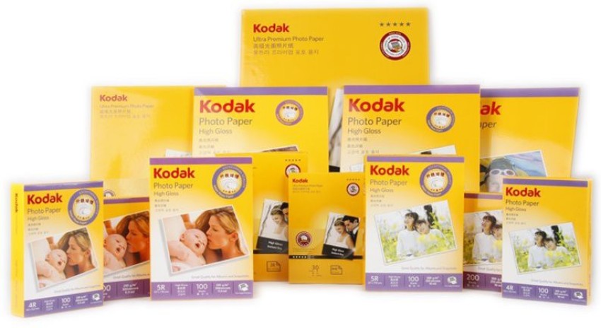 Kodak High Gloss Photo Paper, GSM: 150 - 200 at Rs 200/pack in Mumbai