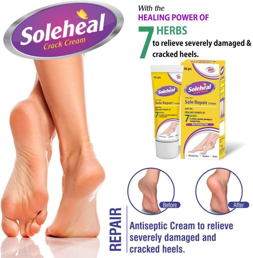 7 Days Foot Heel Crack Remover Cream Dry & Cracked Heel, Soothes Sore 100 gm