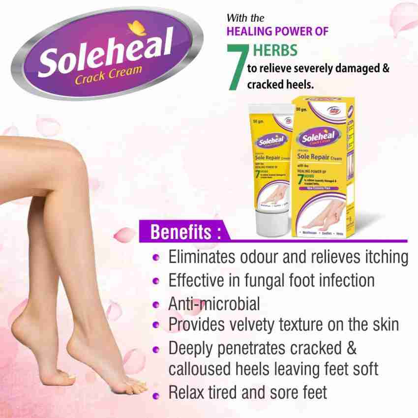 7 Days Foot Heel Crack Remover Cream Dry & Cracked Heel, Soothes Sore 100 gm