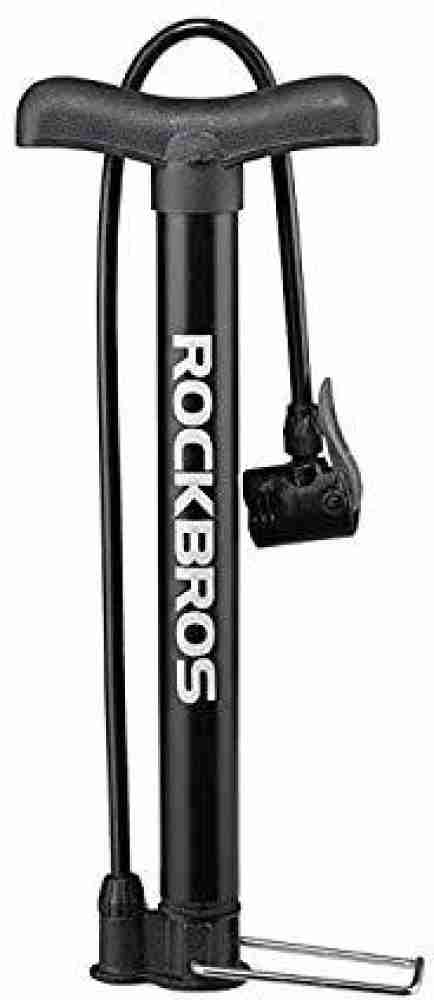 ROCKBROS Bike Pump, Bicycle Pump with PSI Gauge, Protable Bike