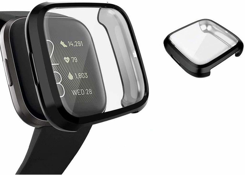 Fitbit versa 2 screen protector case on sale