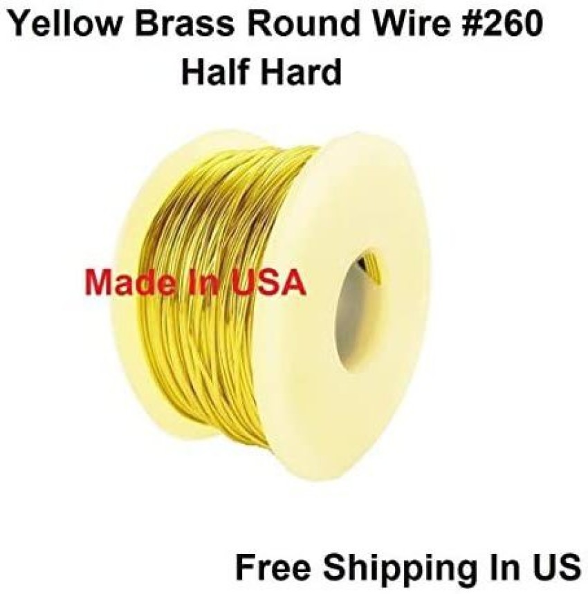 Copper Wire Half Hard 1 Lb Spool (12 Ga / 50 Ft.)