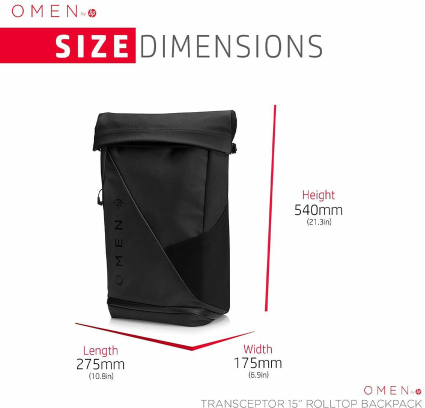 Hp omen 15 backpack sales