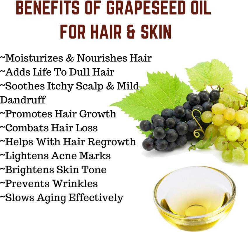 Grapeseed oil for deals hair