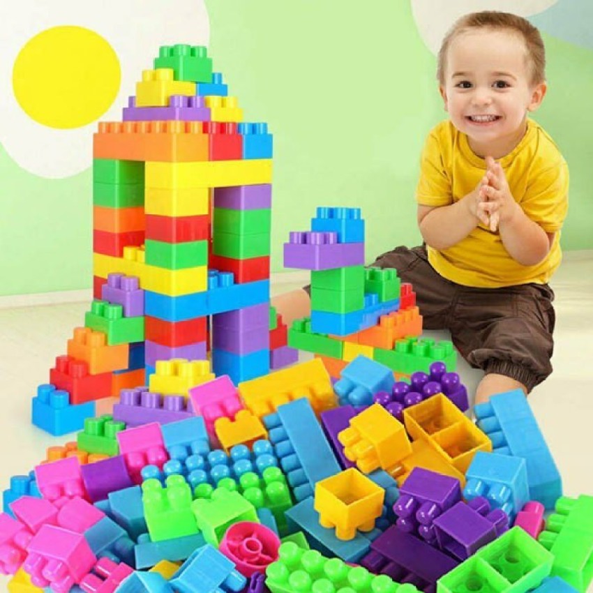 kluzie safe and Non-Toxic 100 Pcs Building Blocks