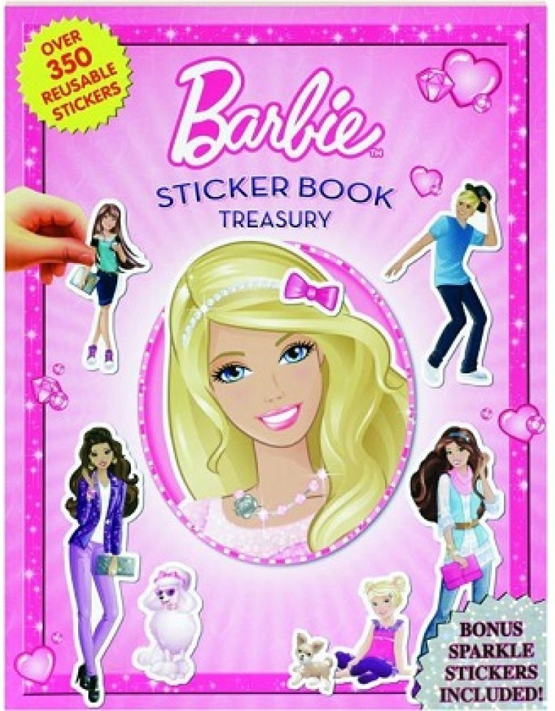 Barbie sticker cheap book