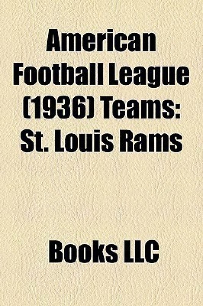 American Football League (1936) Teams: Buy American Football