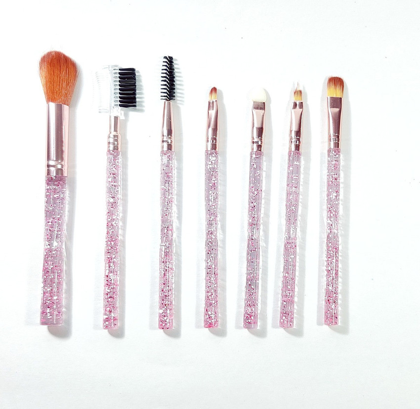 Barbie Girl Professional Series Makeup Brush Set With Attractive Look Brush Pink Pack of 7 Price in India Buy Barbie Girl Professional Series Makeup Brush Set With Attractive Look Brush