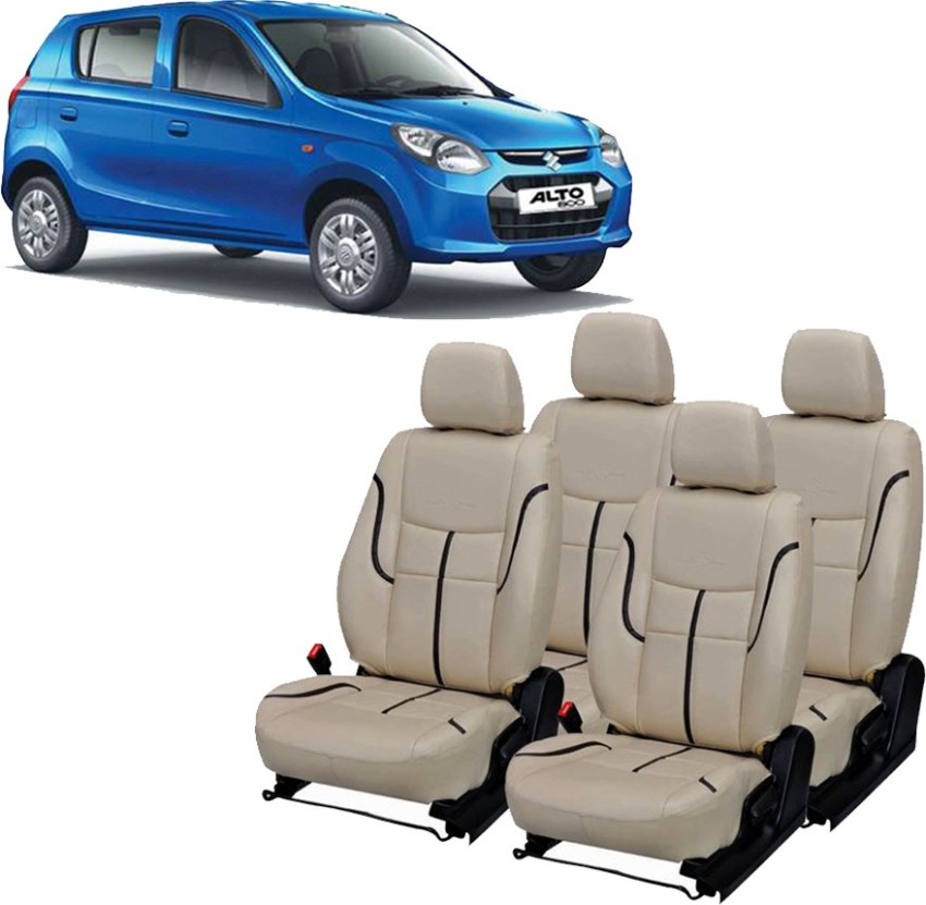 AutoSafe Leather Car Seat Cover For Maruti Alto K10 Price in India